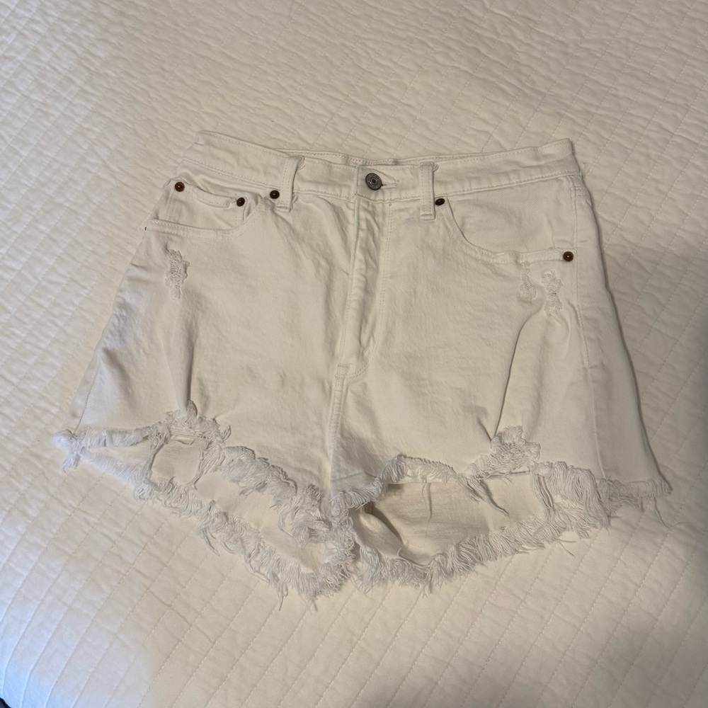 High Rise Mom Shorts